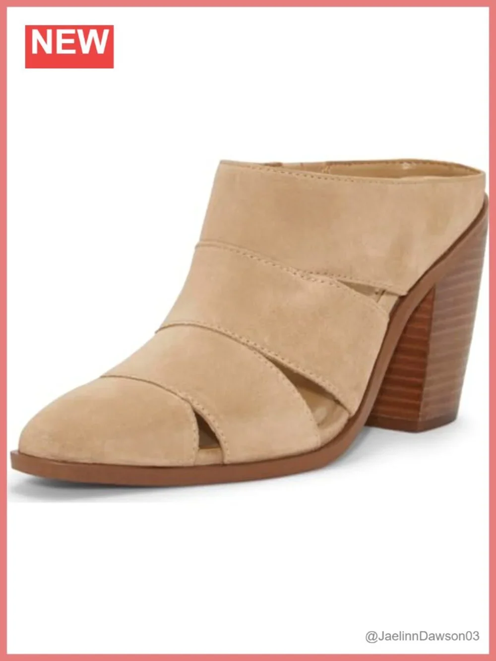 Suede Pointed Toe Block Heel Formal Pump Women's